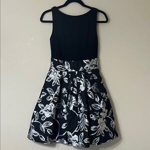 Ralph Lauren Elegant Black and White Dress